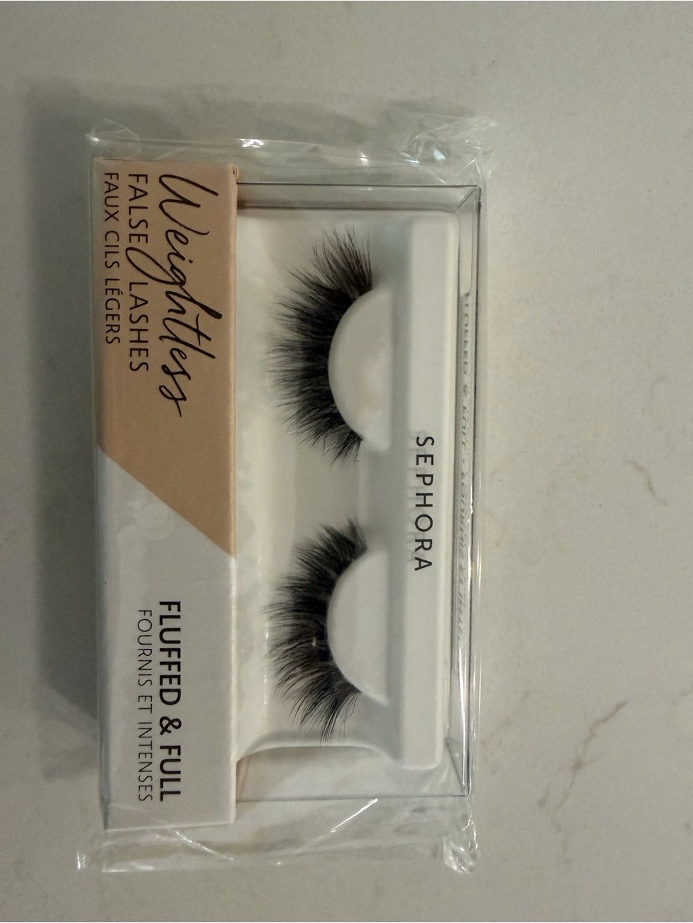 Sephora Weightless False Lashes — Fluffed & Full (Black)